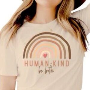 Human Kind crop top size large